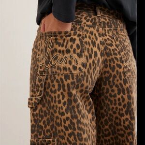 Damson Madder Leopard Jeans